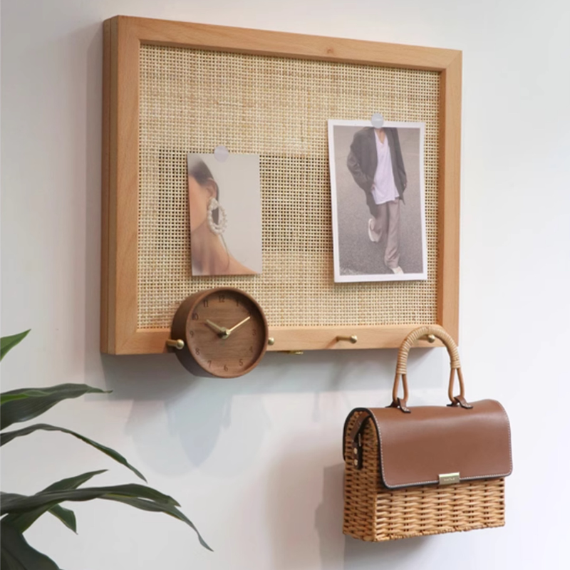 Rattan Wall Meter Box Hider