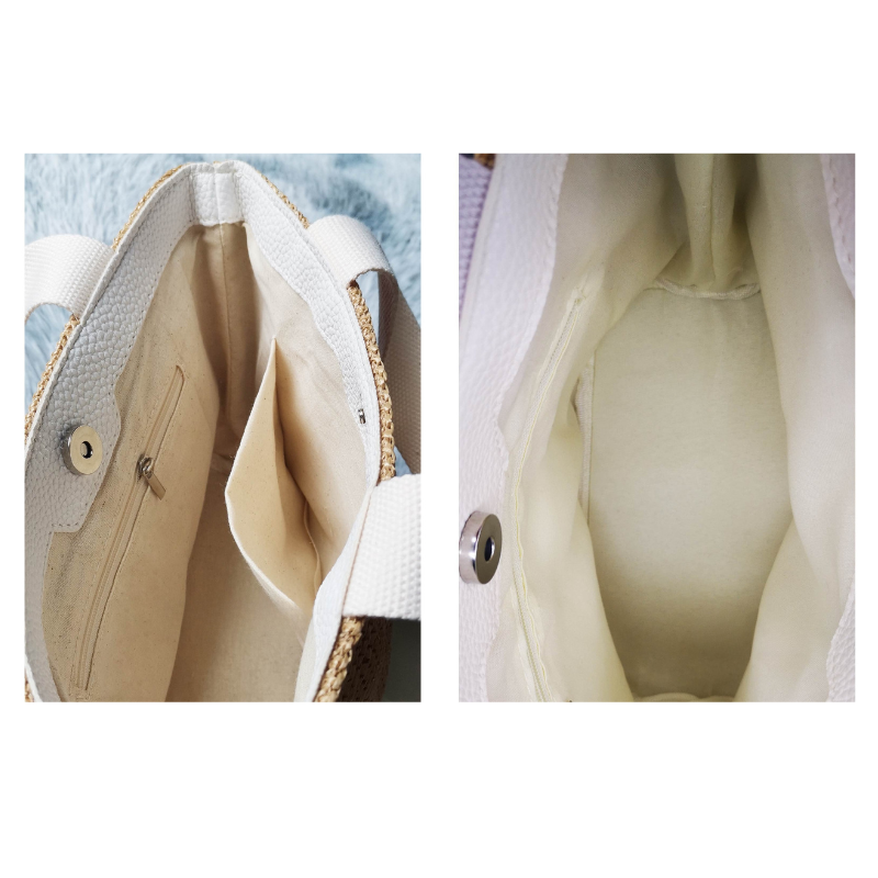 Rattan Beach Tote Bag