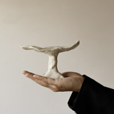 Organic Wave Incense Holder – Sculptural Object