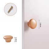 Wood Rattan Cabinet Handle