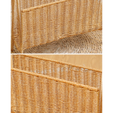 Rattan Magazine Storage Basket