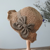 Women's Straw Ruffle Sun Hats