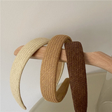 Summer Linen Woven Headbands