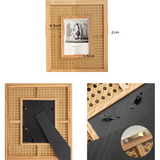 Wicker Boho Photo Frame
