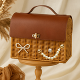Pearl Charm Rattan Gift Box Bundle