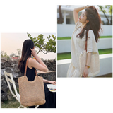 Summer Woven Knitted Shoulder Bag