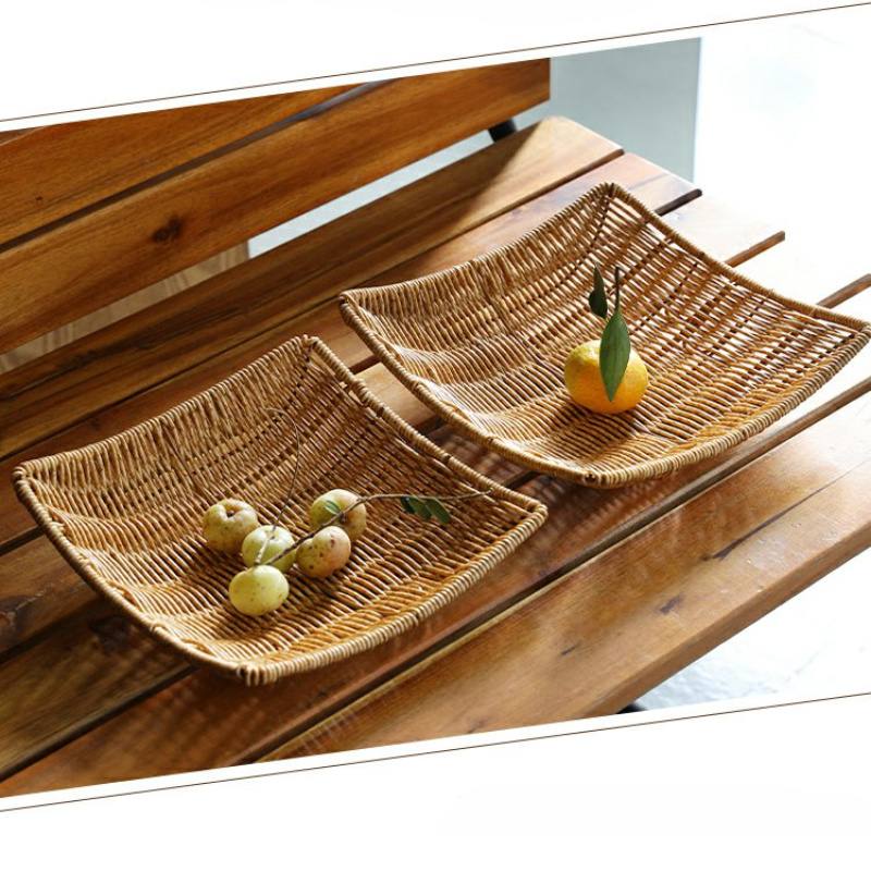 Woven Snack & Fruit Basket