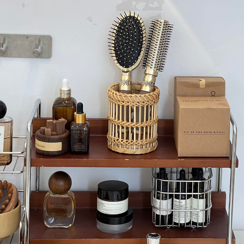 Bamboo Storage Tube Holder