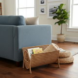 Nordic Rattan Magazine Rack