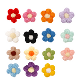 Wool Flower Charm Wall Basket Bundle