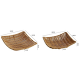 Woven Snack & Fruit Basket