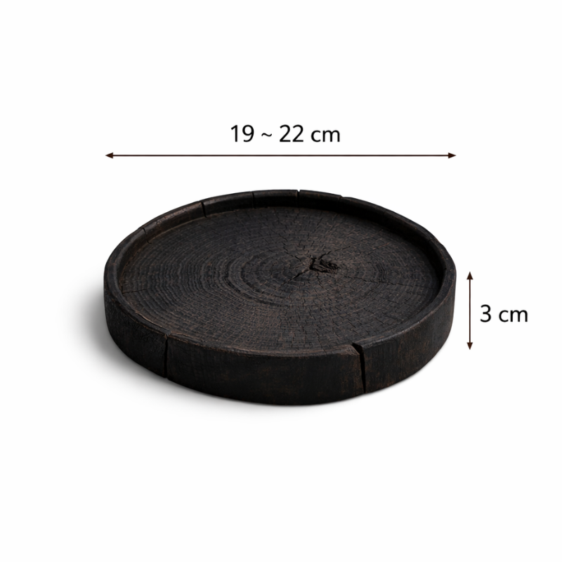 Natural Wood Slice Tray