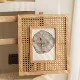 Wicker Boho Photo Frame