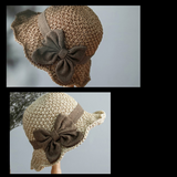 Women's Straw Ruffle Sun Hats