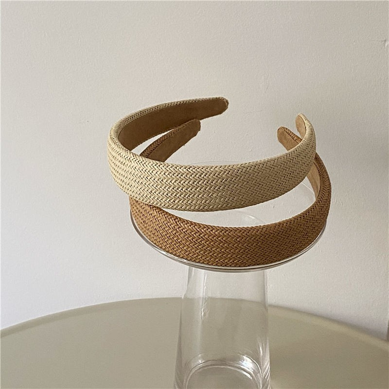 Summer Linen Woven Headbands