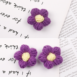Wool Flower Decor Charm