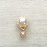 Golden Gleam Pearl Charm