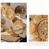 Boho Raffia Wall Decor Set