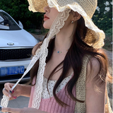 Women's Wide Brim Straw Hat
