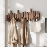 Natural Shape Folding Hook Wall Rack – Natural Wood