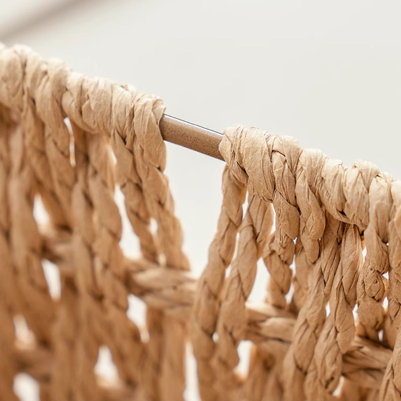 Rattan-Style Drawer Organizer Box