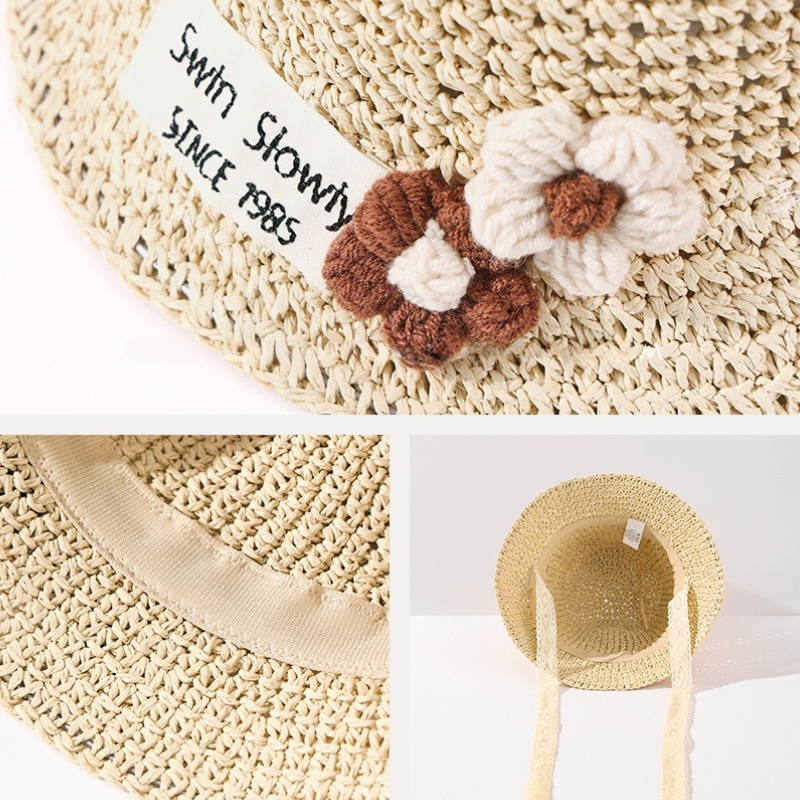 Kids' Woven Sun Hat