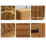 Rattan Organizer Counter Shelf