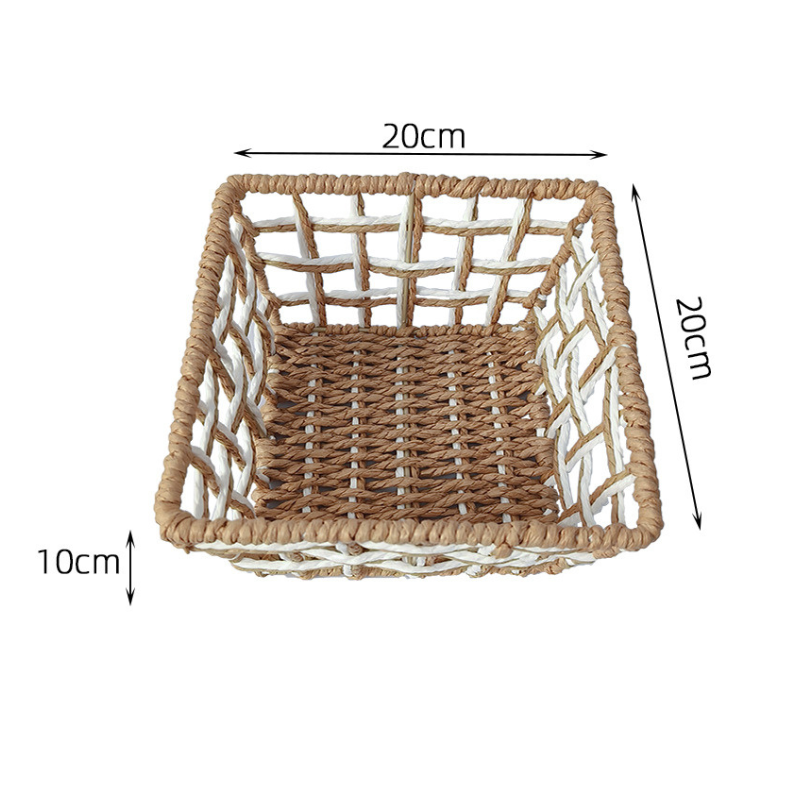 Woven Rattan storage basket