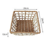 Woven Rattan storage basket