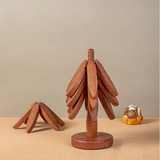 Rustic Pine Wooden Trivet