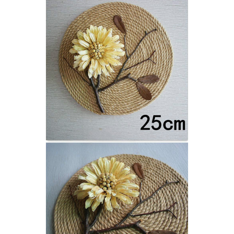Hemp Dried Flower Wall Decor Set