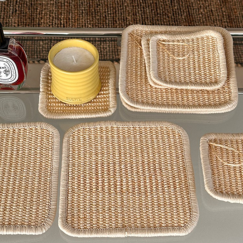 Handwoven Natural Sisal Coaster