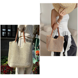 Summer Woven Knitted Shoulder Bag
