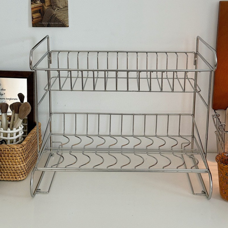 Stainless Steel Organizer Shelf Set