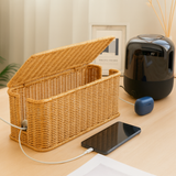 Rattan Cable Organizer