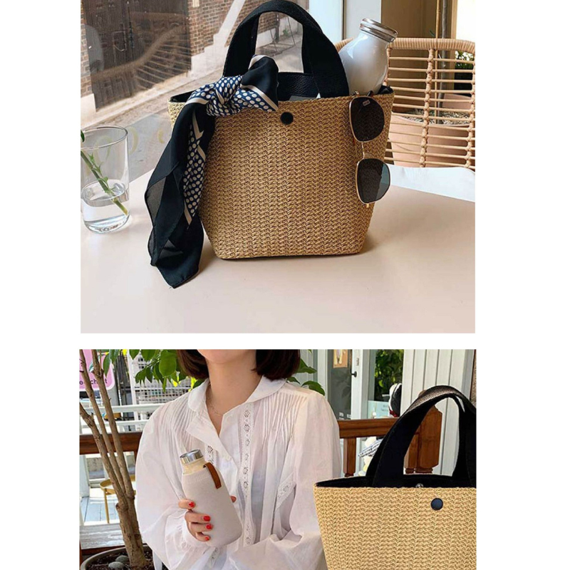 Rattan Beach Tote Bag