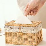 Rattan Tissue Holder
