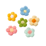 Wool Flower Charm Wall Basket Bundle