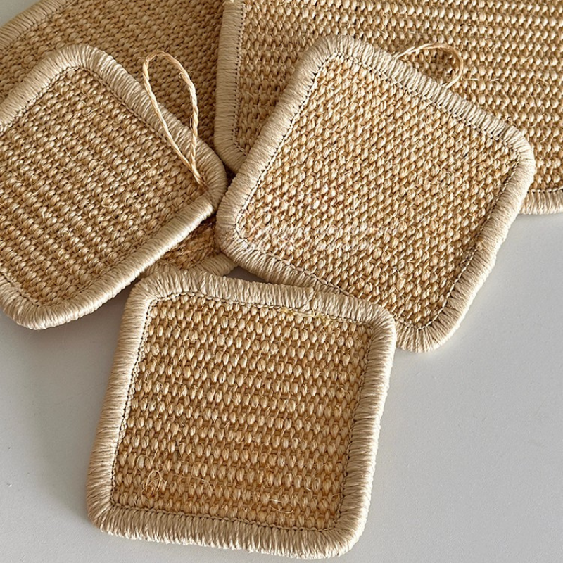 Handwoven Natural Sisal Coaster