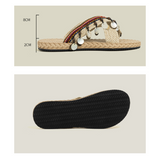 Women's Woven Beach Slippers