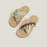 Women's Woven Beach Slippers