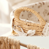 Handwoven Rattan Storage Basket