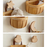 Rattan Wall Hanging Storage Basket