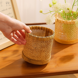 Retro Rattan Holder