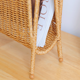 Rattan Magazine Storage Basket