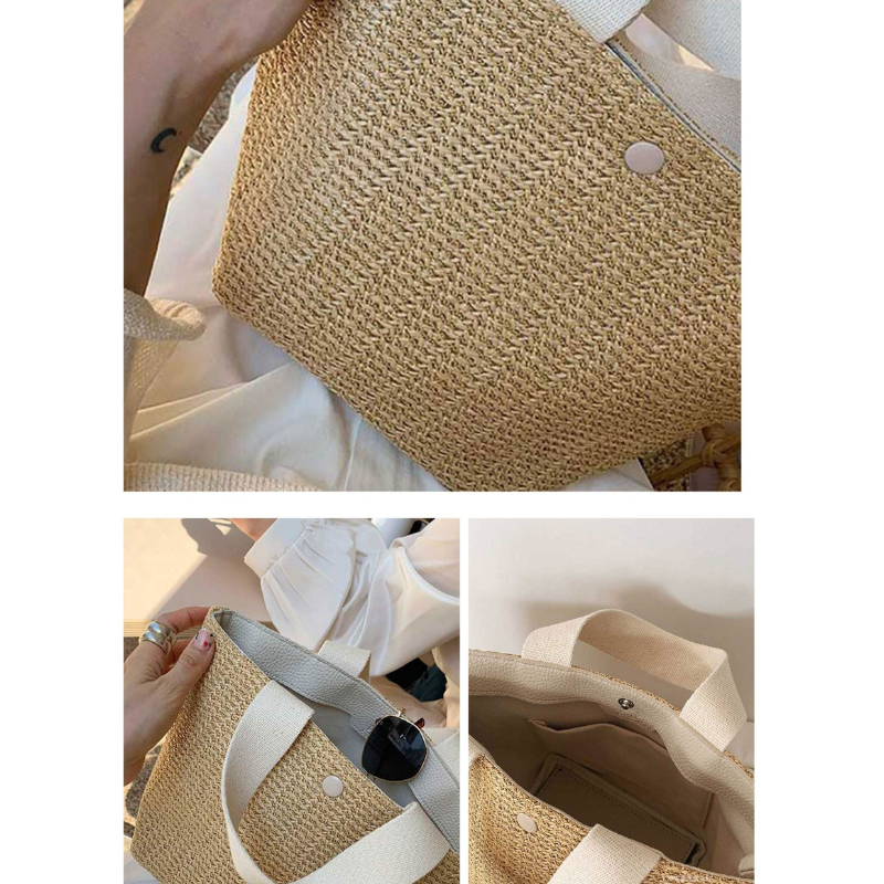Rattan Beach Tote Bag