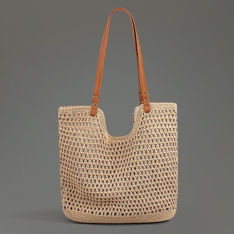 Summer Woven Knitted Shoulder Bag