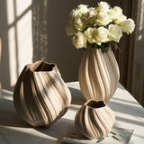 Beige Minimal Vase
