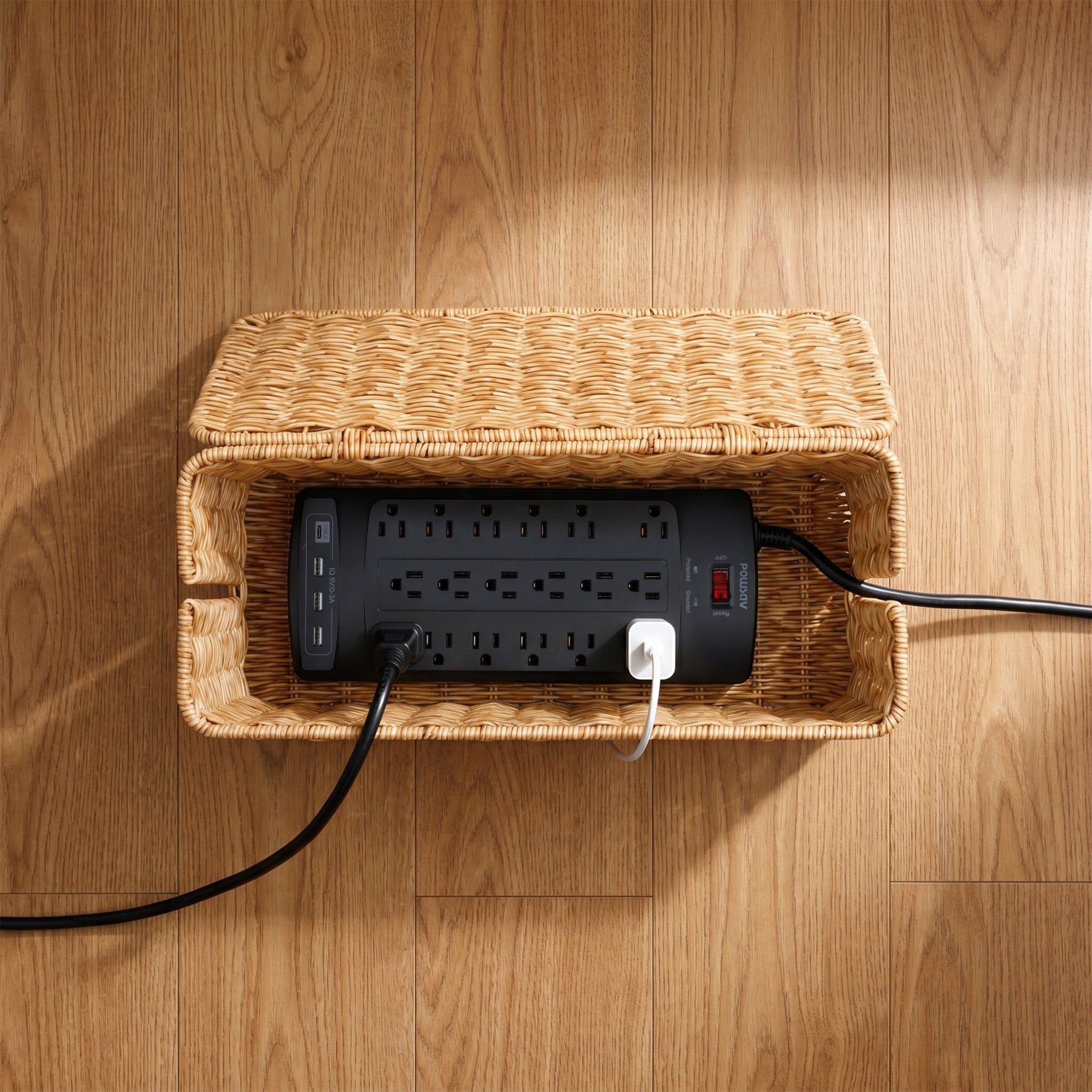 Handwoven Cable Organizer