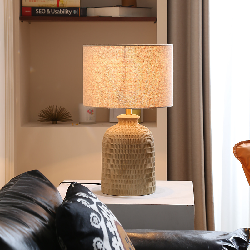 Linen Table Lamp